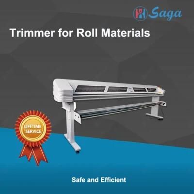 Horizontal Solid Precise Durable Economical Fast Wrapper Trimmer Board Slitter for Banner/Advertising/Cloth Board Ad&Signage (TM1700P)