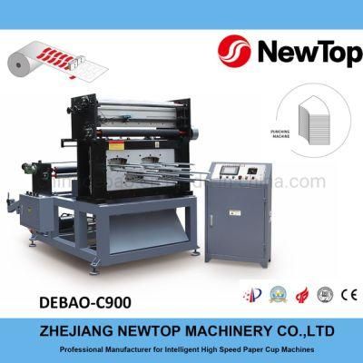 Automatic Paper Punching Machine for Paper Cup Fan (DEBAO-C900)