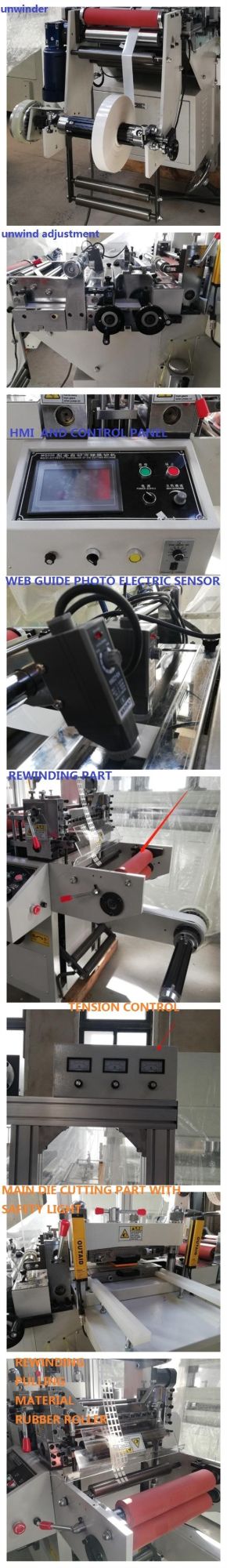 CE Approved Adhesive Film Die Cutter Machine