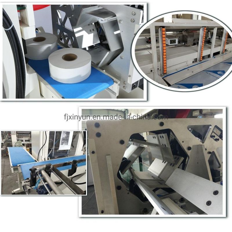 Automatic Maxi Roll Jumbo Roll Toilet Paper Cutting Machine