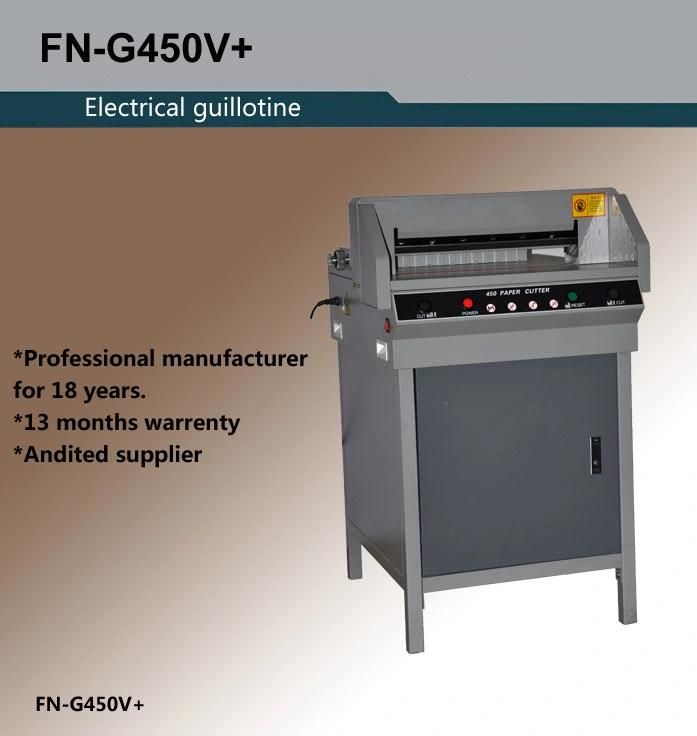 Automatic Electric Paper Cutter for Office Work G450V+