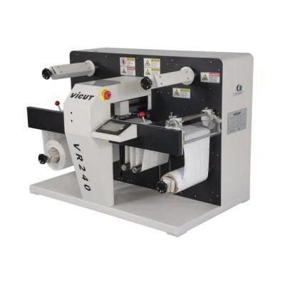 Roll to Roll Digital Label Die Cutting Machine with Slitter and Laminator