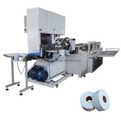 Automatic Big Diameter Industrial Toilet Paper Jumbo Roll Cutting Machinery