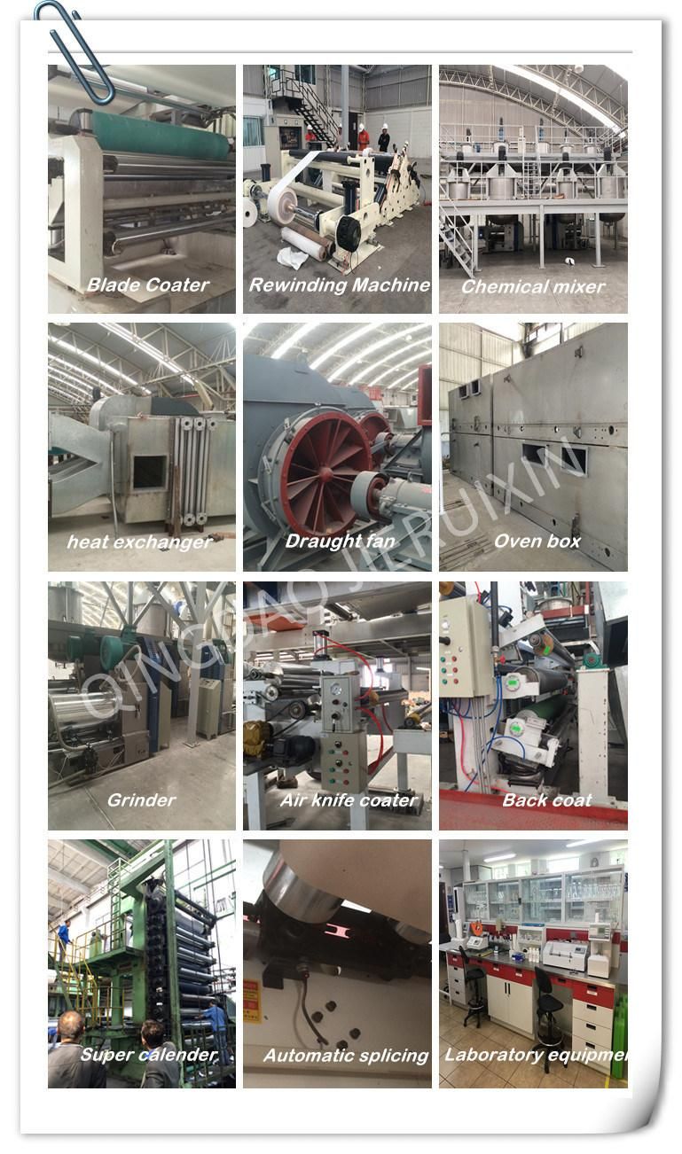 Jrx1400-200d Thermal Paper Coating Machine Turkey Project
