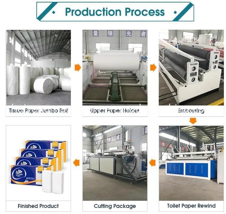 Automatic Core Pulling 1-4layer, General Chain Feed Toilet Making Paper Cutting Machine