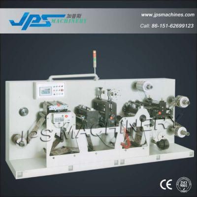 Jps-320s Self-Adhesive Preprinted Label Intermittent Slitting &amp; Rotary Die Cutting Machine