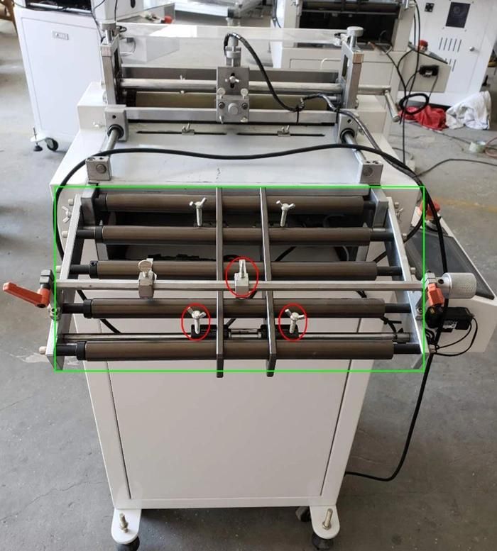 Foam Rubber Tape Roll to Sheet Servo Motor Cutting Machine