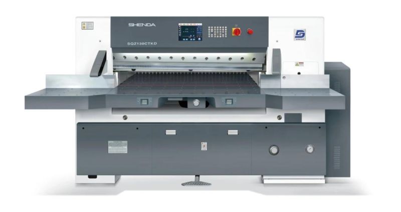 Heavy Duty Single Hydraulic Program Control Paper Cutting Machine for 1300mm Size