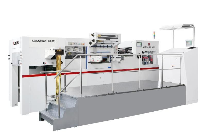 2020 New Model High Capacity Inflating Automatic Hot Foil Stamping Die Cutting Creasing Machine for 1050 Paper