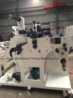 Slitting and Rotary Die Cutting Machine with Turret Rewinder