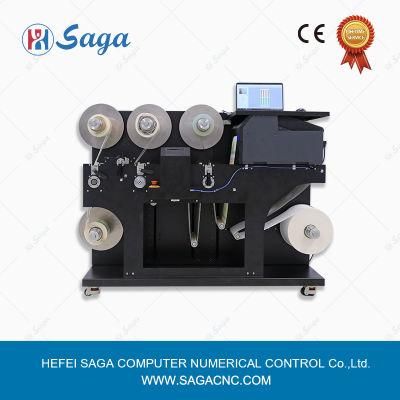 Salf-215e Saga Rotary Label Finisher