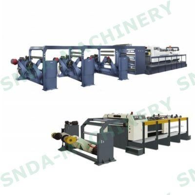 Rotary Blade Two Roll Paper Jumbo Roll to Sheet Cutting Machine China Factory