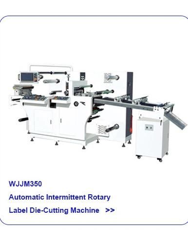 350 450 Model Rotary Die-Cutting Sheeter Super High Speed Label Die-Cutting Machine