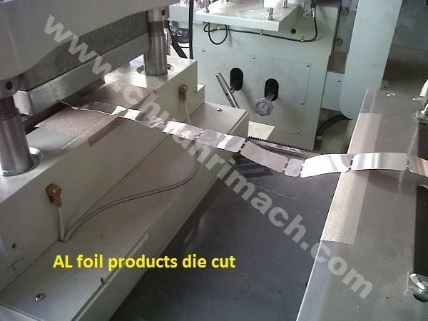Aluminum Foil Die Cutting Machine Cutter with Through Cut