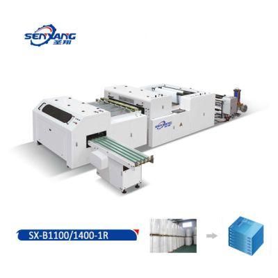 High Speed A4 A3 The Aluminum Foil Cutter Machine with One Rolls Feeding
