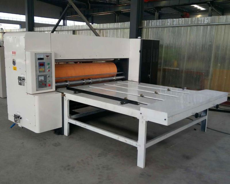 Semi Auto Chain Feed Corrugated Cardboard Rotary Die Cutting Machine