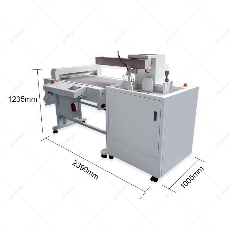 Auto Feeding Cut and Crease Graphic Flatbed Die Cutter for Package Proofing Vacuum Chinese Factory