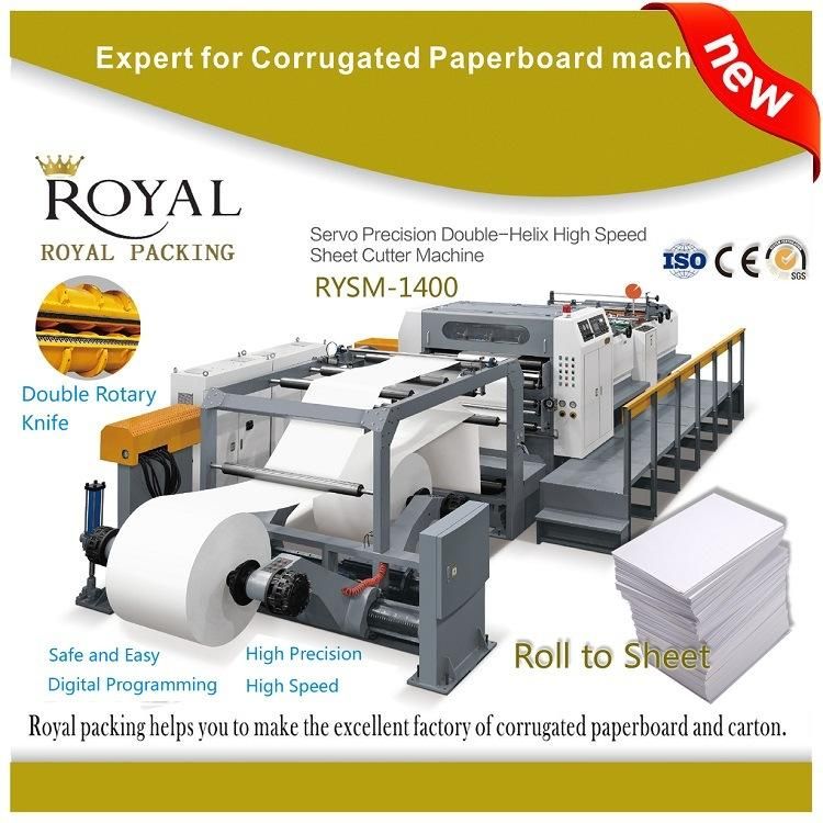 Computerized High Speed Paper Roll Cutter Industrial Paper Cutter with Ce