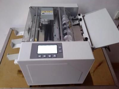Vokeda High Speed Post Card Cutter with Creasing and Perforating