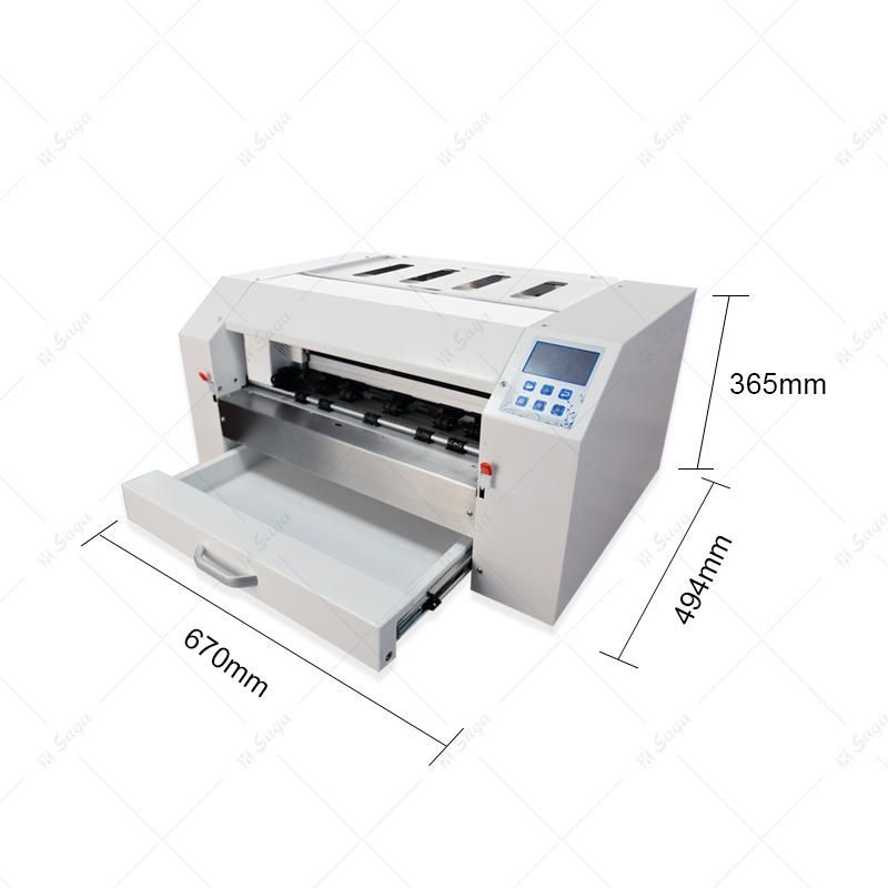 Digital Graphic Contour Auto Sheet Feeding Sticker Cutter with CCD Hands-Free Chinese Factory (SC A3+ II PRO)