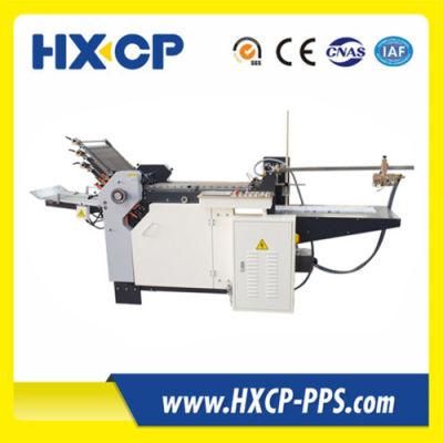 Paper Folding Machine with 6 Buckles for Instrucution Paper Folder for Brochure Flyer (HXCP SDB6)