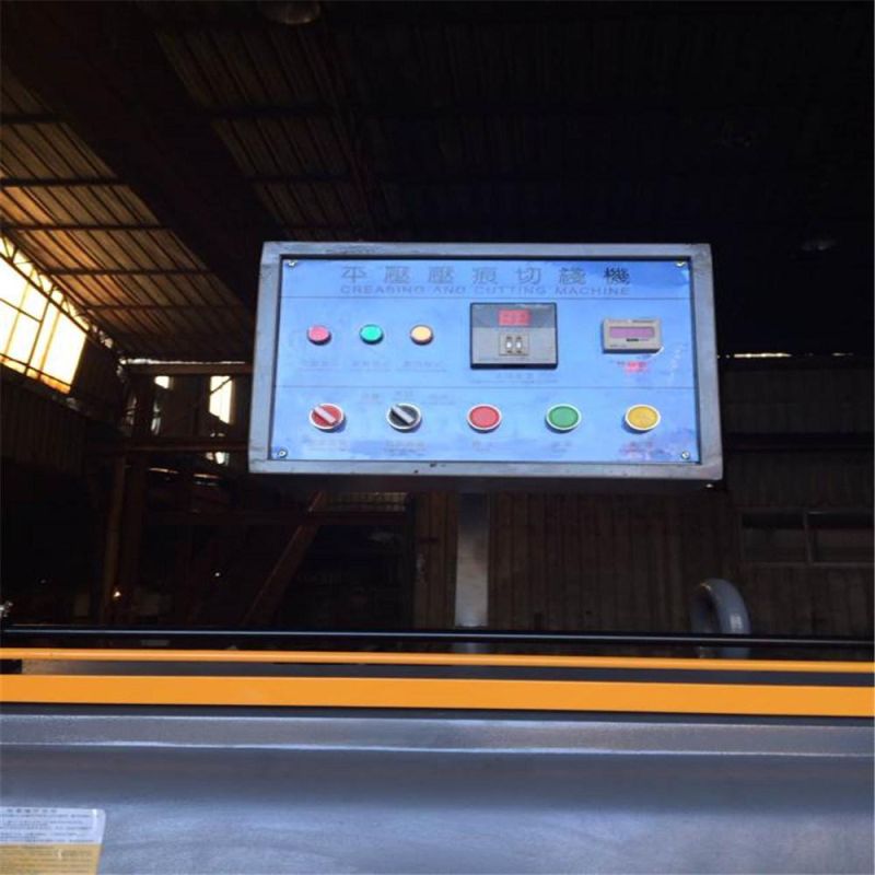 Semiautomatic Paper Box Sheet Die Cutting Creasing Machine