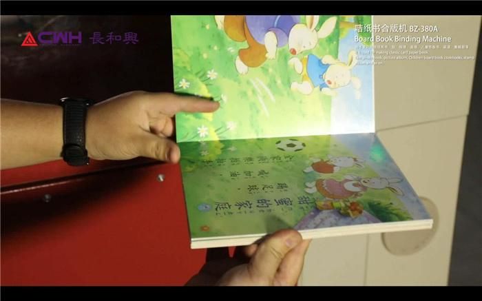 Guangdong Cwh Board Book Binding Machine for Kids′ Colorfuly Story Book