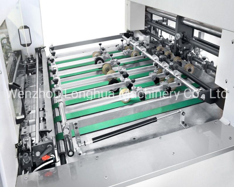 Flatbed Die Cutting and Creasing Machine for Plastic Box Making