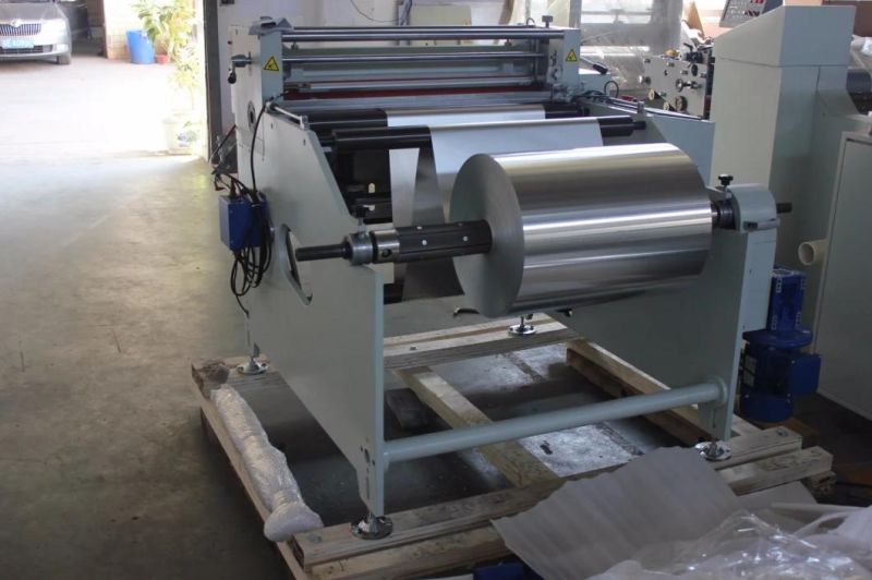 Printed Label Film Aluminum Foil Roll to Sheet Cutting Machine