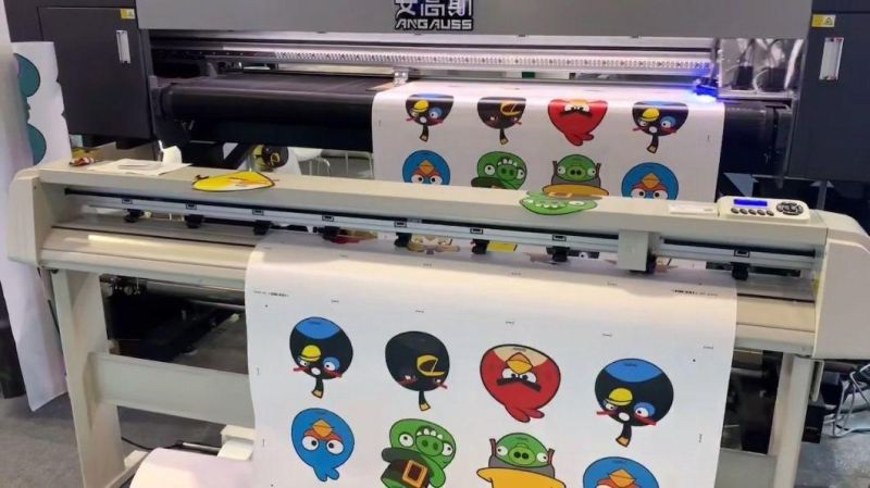 Sticker Cut Machine Saga Chinese Laser Factory Vinyl Cutter Cutting Plotter (CPC1800IIP)