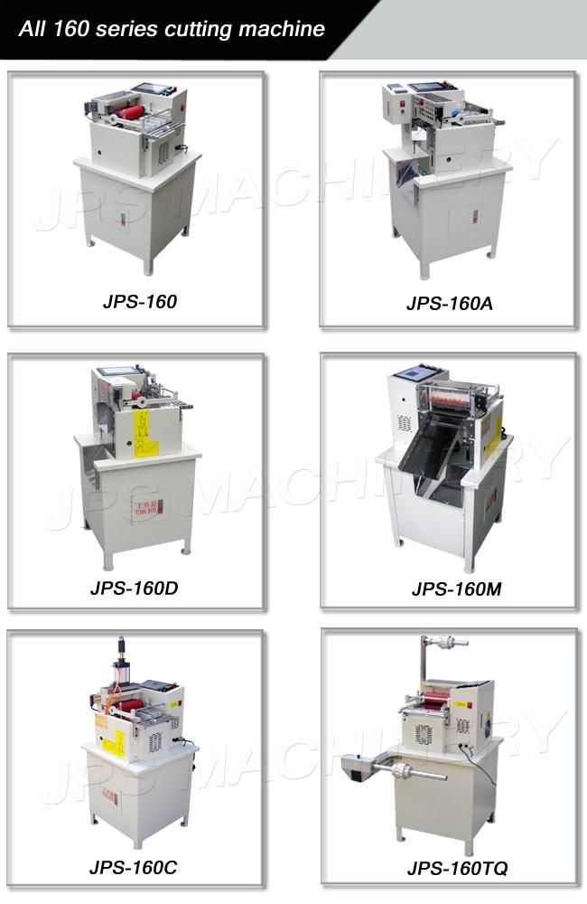 Jps-160dt Pre-Printed Sticker Label Cutting Machine with Lamination +Marking Sensor