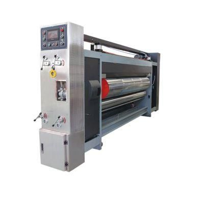 Lead Edge Feeder Automatic Flexo Printer Slotter Die Cutting Carton Printing Machine