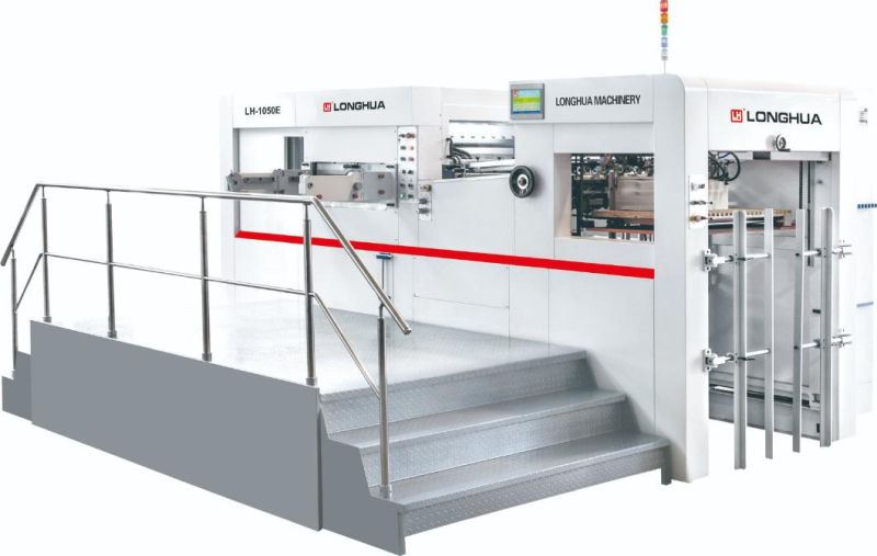 Fully Automatic Yes Computerized 1050 Size High Speed Creasing Kiss Die Cutting Cutter Machine