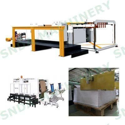 Lower Cost Good Quality Jumbo Paper Roll to Sheet Cutting Machine Factory