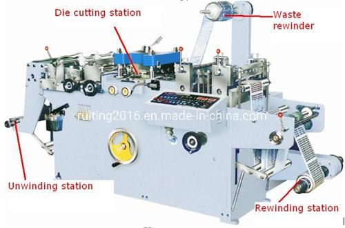 Automatic Label Sticker Die Cutting Machine in Paper Processing Machinery