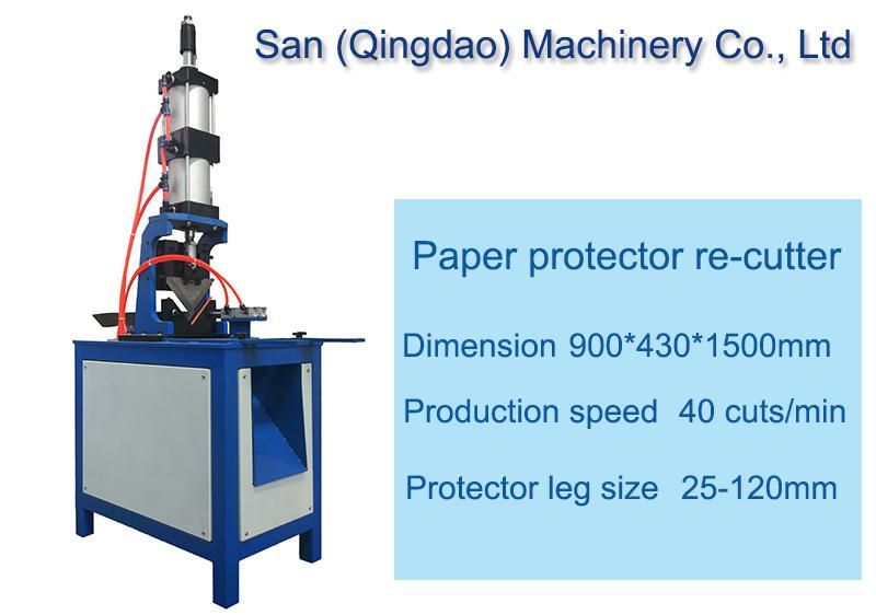 Factory Price V Shape Paper Angle Edge Board Cutting Machine