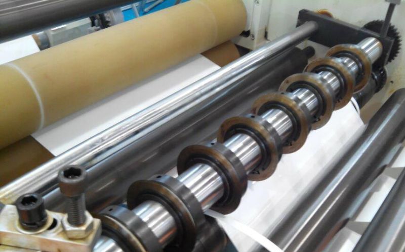 Roll Abrasive Paper Narrow Strip Slitting Rewinding Machine Splitter Slicer