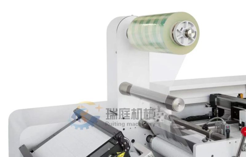 Label Sticker Kiss Cutter Self Adhesive Roll to Roll Digital Die Cutting Machine with Slitting and Laminating