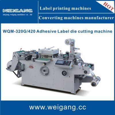 Wqm-320g Label Printer Cutter Machine