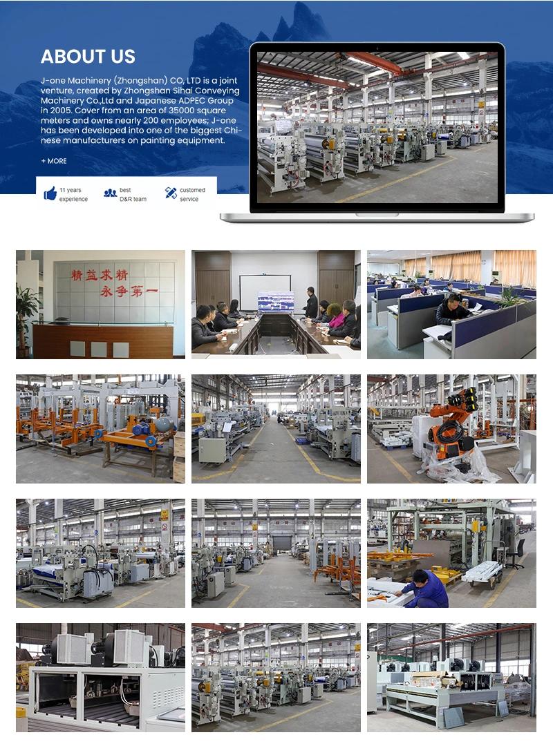Jingyi Machinery China Coating Machine Factory High Gloss UV Coating Machine for Decorative Wood/Plastic/Metal and Plywood Sheets Water Based Varnish Machine