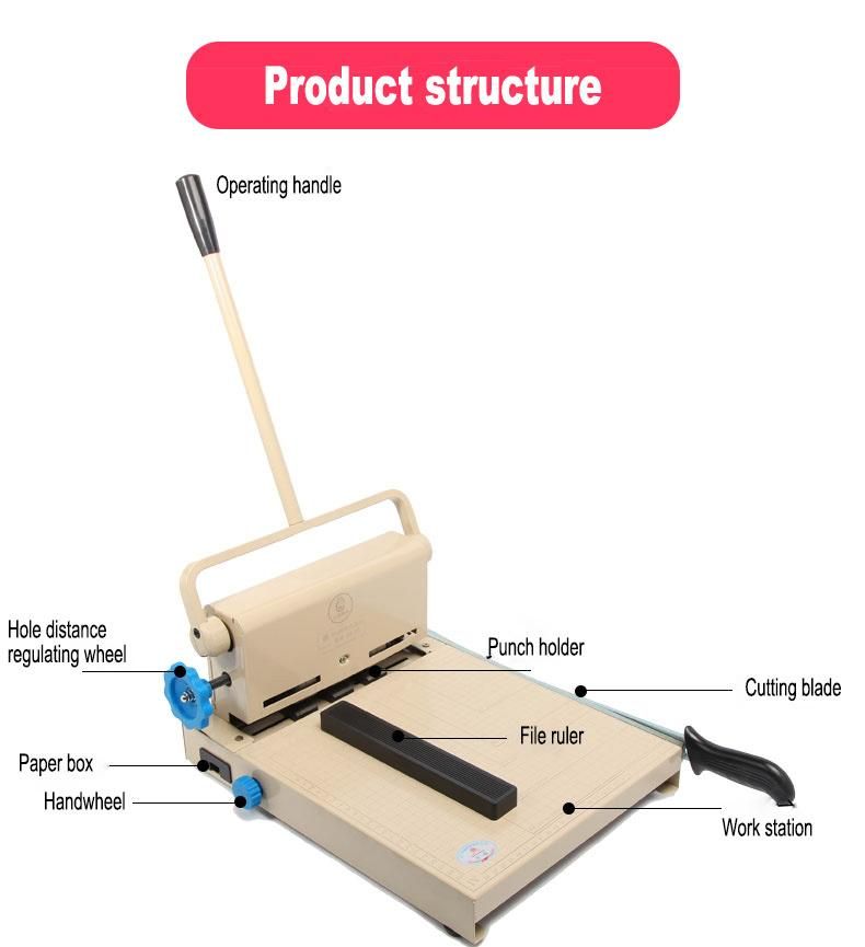 Japan Style Adjustable Size A4 Manual Cutter Paper Machine Trimmer