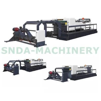 High Speed Hobbing Cutter Duplex Paper Roll to Sheet Cutting Machine China Factory