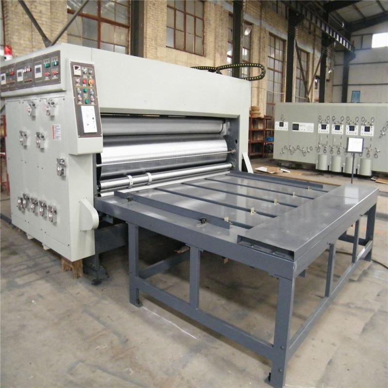 Manual Carton Corrugated Box Paper Printing Slotting Machine