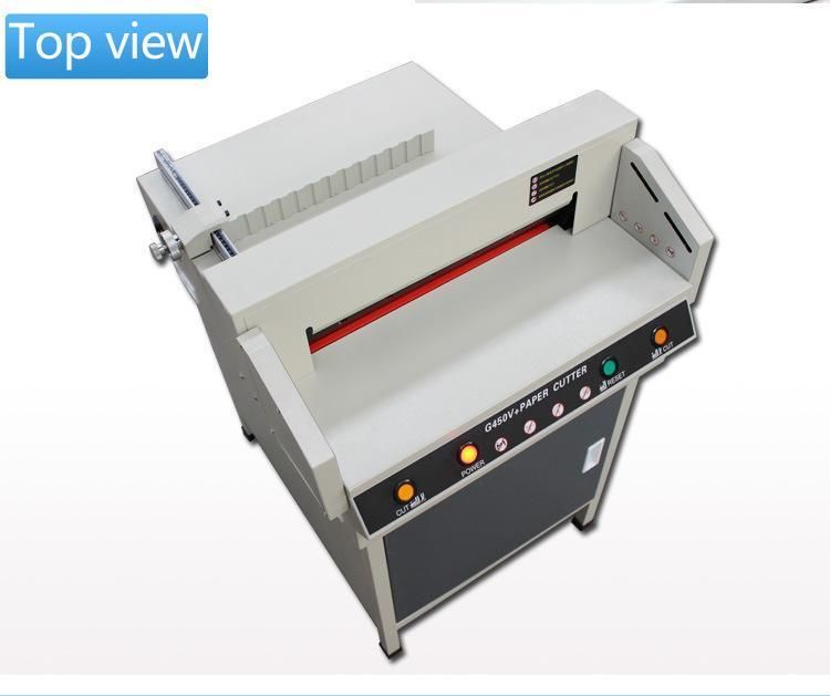 G450V+ Electric Heavy Duty Stack Paper Cutting Machine Cut 40mm Thickness