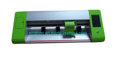 E-Cut Mini Cutting Plotter Machine with Auto Contour Cut Function Tt-450 Green Type