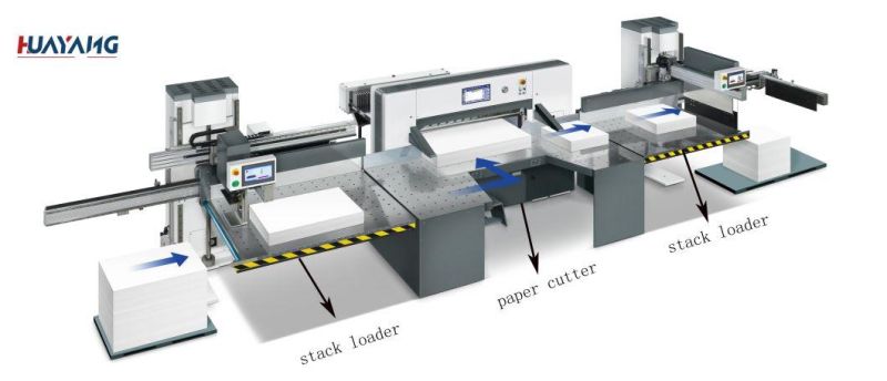 Stack Unloader Machine for Paper Cutter