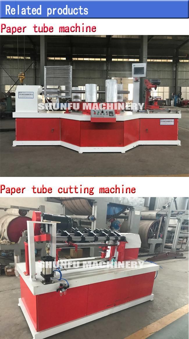 Shunfu Automatic Slitting Kraft Paper Rolling Rewinding Cutting Machine