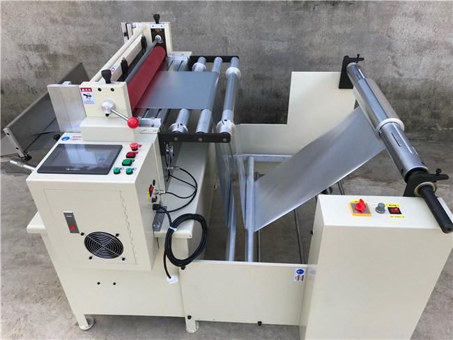 Automatic Plastic Label Sheeting Machine