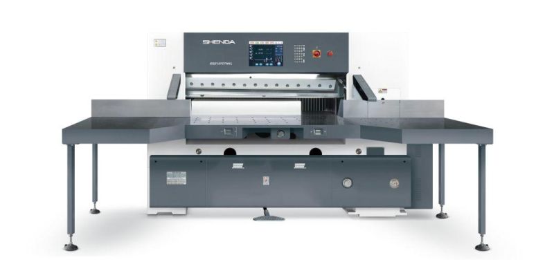CE Double Hydraulic Computerized Paper Cutting Machine