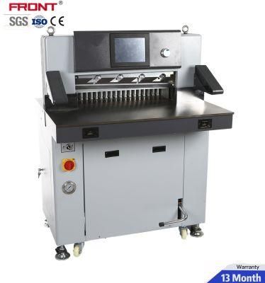 Mute Hydraulic Paper Cutter 670mm Paper Cutting Machine CE for Front Brand